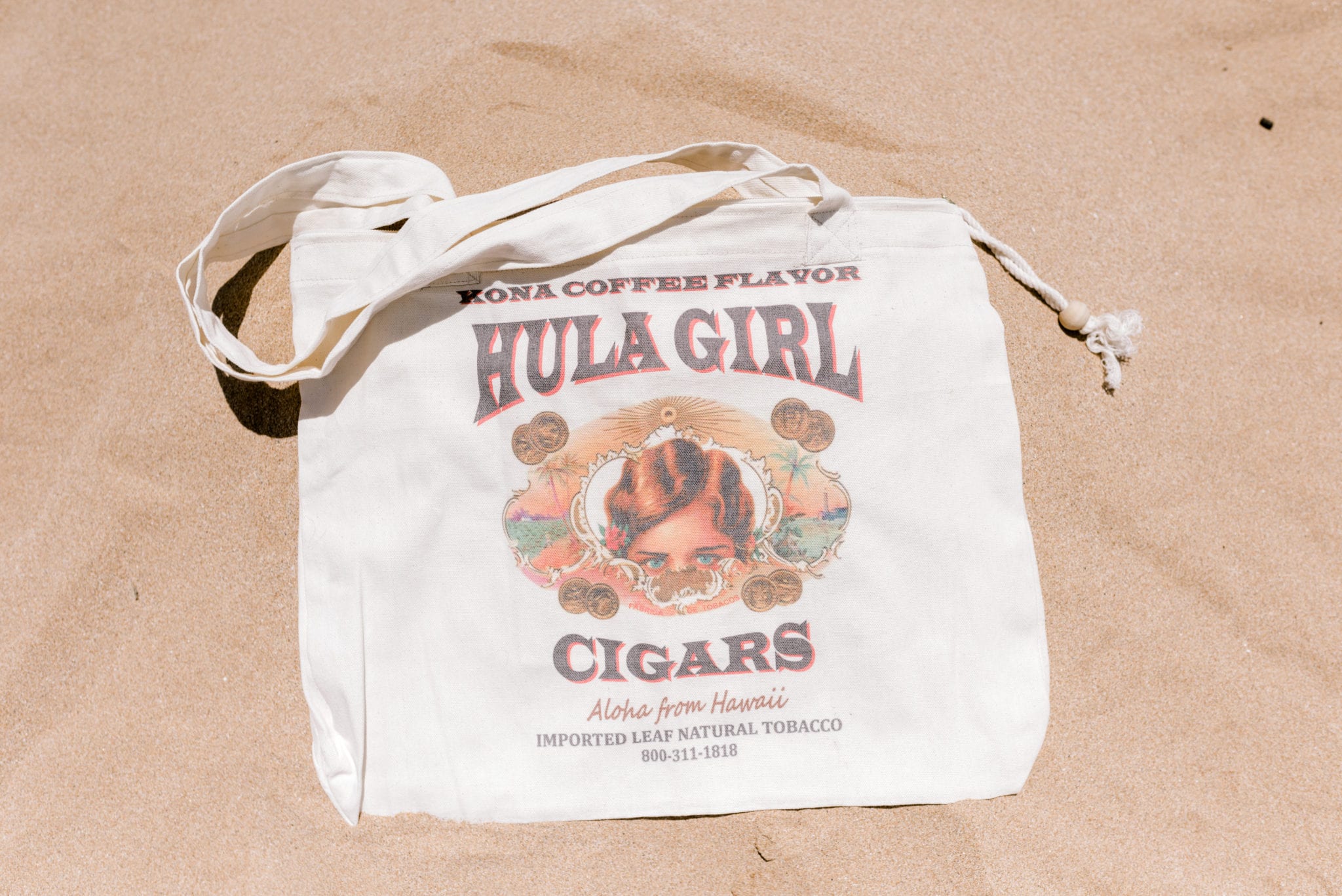 Hula Girl Tote Bag